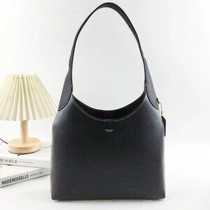 Coach Black Leather Hobo Bag